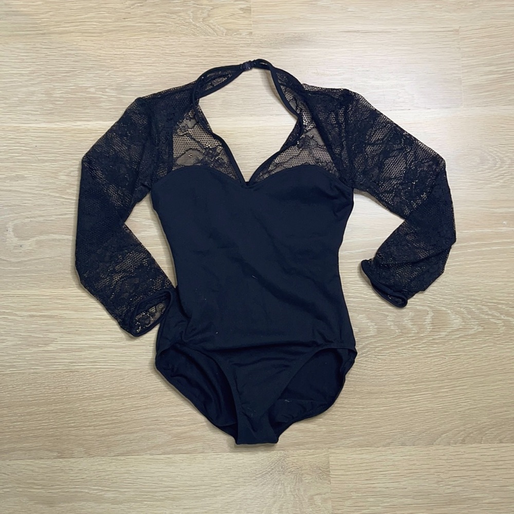 Bloch Lace 3/4 Sleeve Leotard